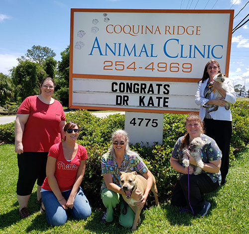 The staff of Coquina Ridge Animal Clinic welcomes you!